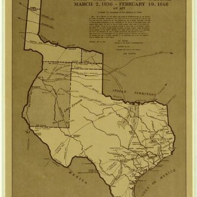 Timeline: Texas History 1800-1900