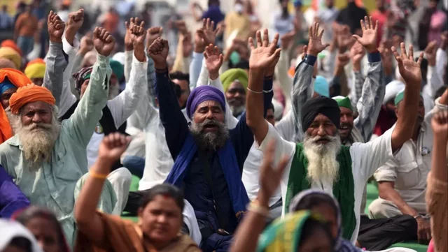India's farmers protest