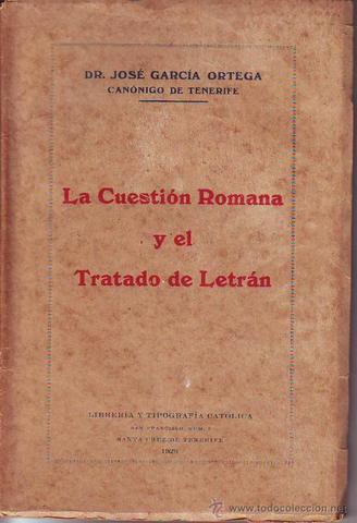 El Tratado de Letrán