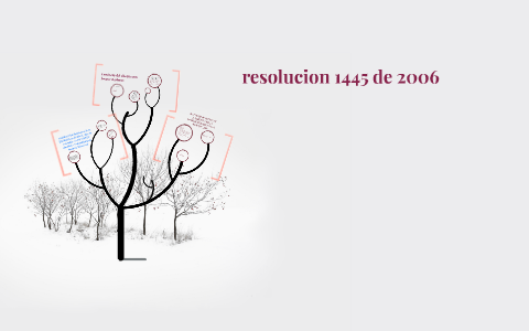 Resolución 1445 de 2006