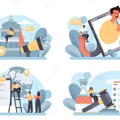 Timeline: Historia de la implementación de políticas públicas.