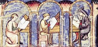 Carlomagno con los obispos