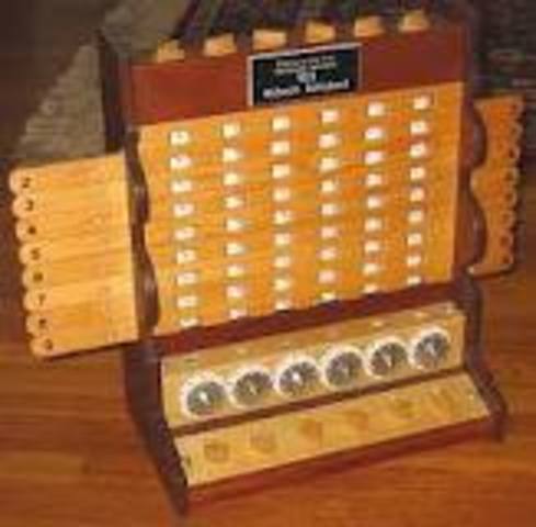 la primera calculadora