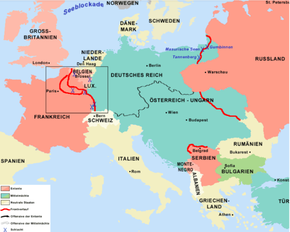La guerra de moviments: Front Oriental