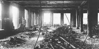 The Triangle Shirtwaist Factory Fire Occurs