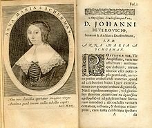 Anna María Van Schurman (1607-1678)