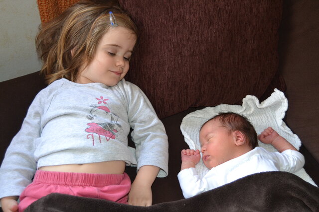 El neixement de meu germa petit en"Pau"