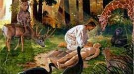 Timeline: Linea del tiempo con personajes del pentateuco