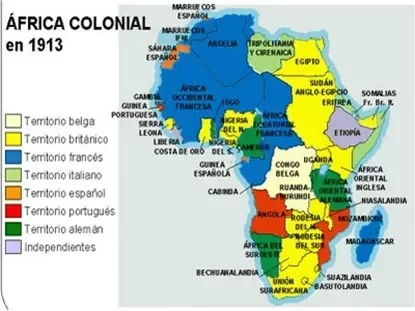 El reparto de África