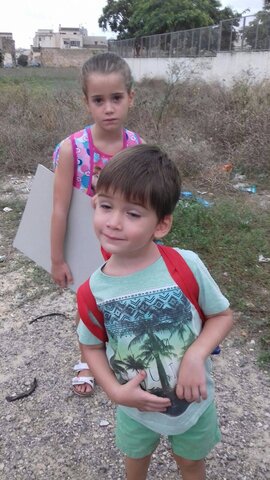 Primer dia d'escola primaria