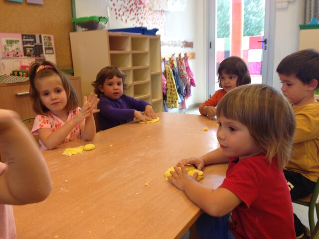 Primer dia d'escola infantil
