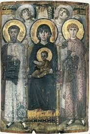 Virgin (Theotokos) and Child between Saints Theodore and George