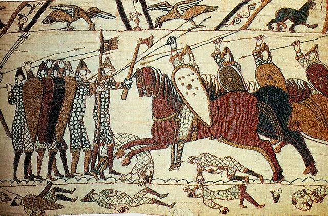 Bayeux Tapestry (Cavalry attack)