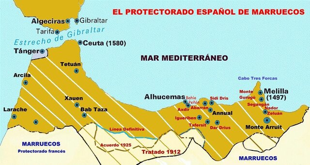 PROTECTORADO ESPAÑOL EN MARRUECOS