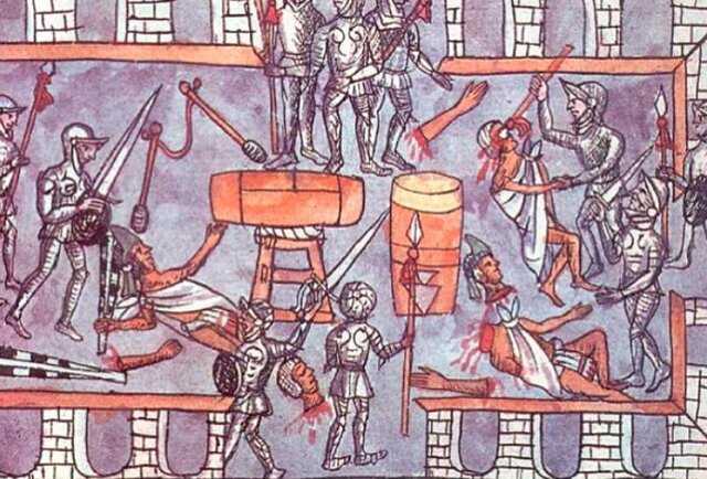 La matanza del templo mayor