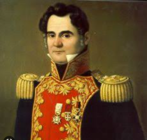 Se pone de presidente Anastasio Bustamante