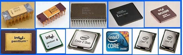 evolución del microprocesador