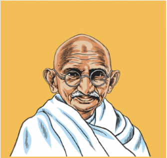 Mahatma Gandhi (1869 - 1948)