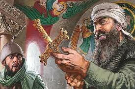 Campanya contra Santiago de Compostel·là a càrrec d’al-Mansur (Almansor).