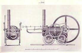 Richard Trevithick/steam locomotive