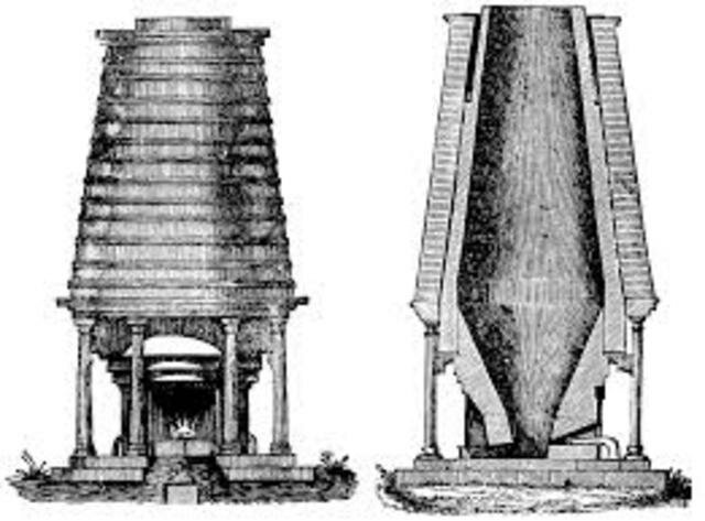 Abraham Darby’s blast furnace