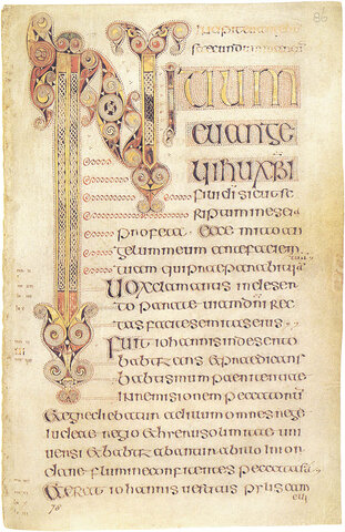 Evangeliario di Durrow (circa 650)