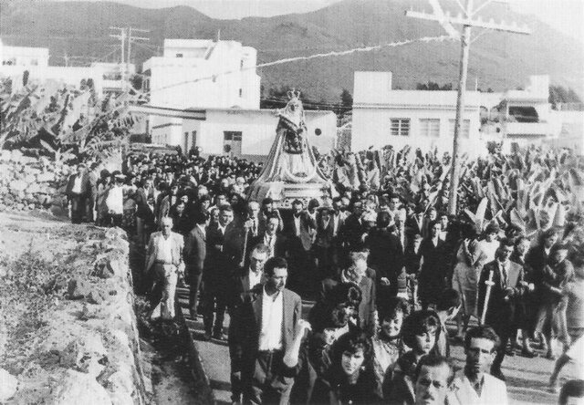 La visita de la Virgen de Candelaria a la villa de Adeje