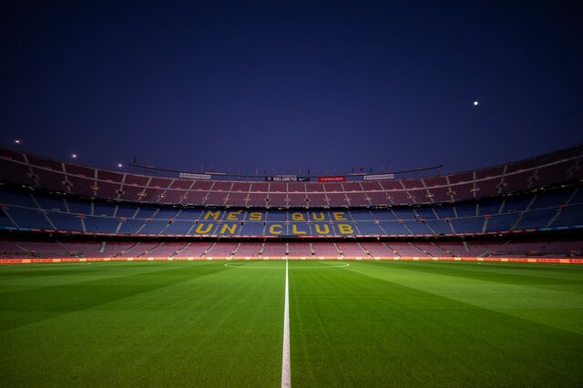 la primera vegada al camp del barça