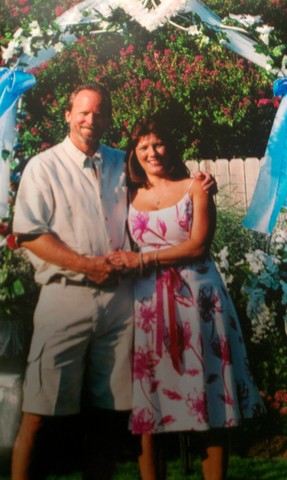 My mom married my step-dad, Mitch.