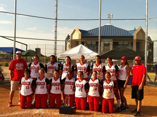 The Oklahoma Bulldogs won National softball champions.