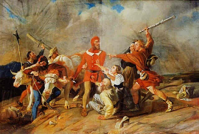 Cuatro bandoleros atracaron al conde de la Bastida y a sus acompañantes a media lengua  de Molins del Rey.