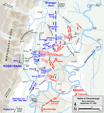The Battle of Chickamauga