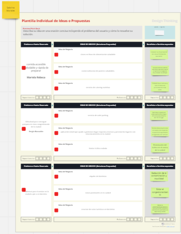 Plantilla de ideas (Individual)