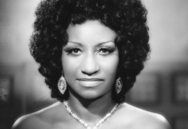 Celia Cruz performs at Madison Square Garden