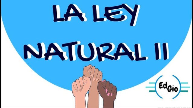 LA LEY NATURAL