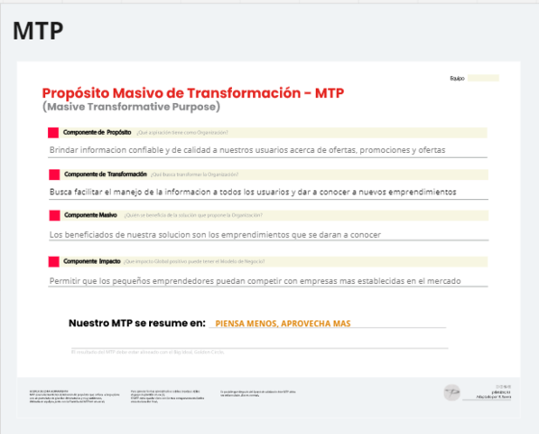Massive Transformative Purpose - MTP