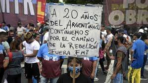 El “corralito” y la crisis política- económica en Argentina.