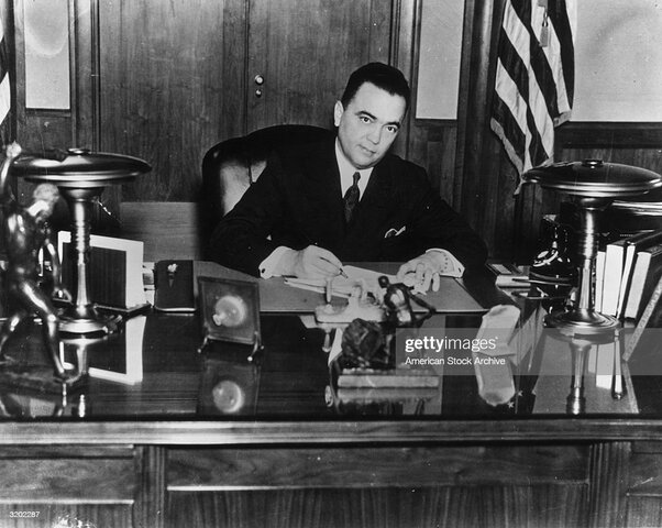 J.Edgar Hoover Becomes Head of the FBI