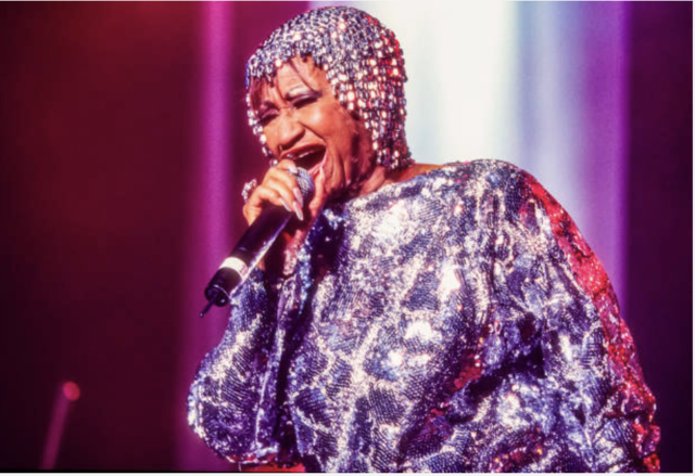 Celia performs at Madison Square Garden