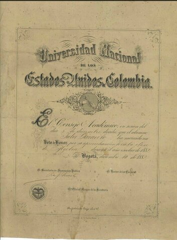 Universidad Nacional de los Estados Unidos de Colombia