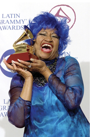 Celia at 1st Annual Latin Grammy Awards