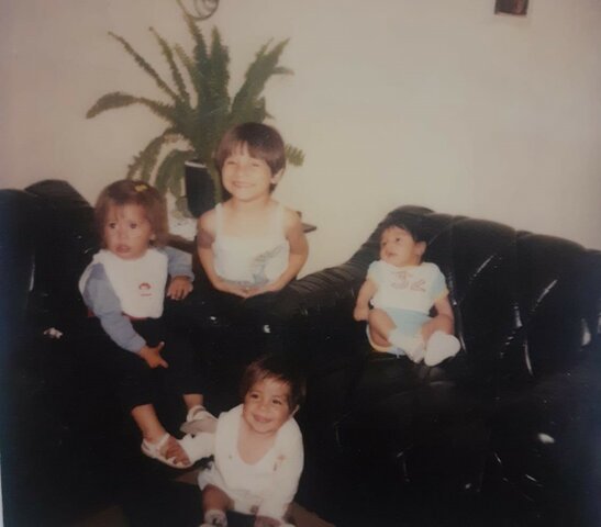 Conviviendo con mis primas paternas.