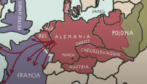Alemanya ataca França, Bèlgica, Luxemburg i Països Baixos (guerra llampec)