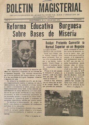 El populismo comenzó desde Echeverría...