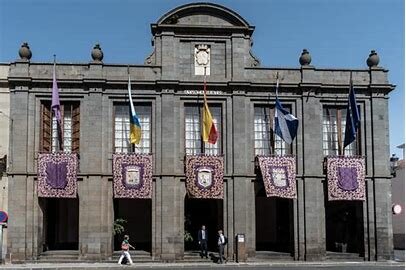 Construcción del Ayuntamiento de La Laguna