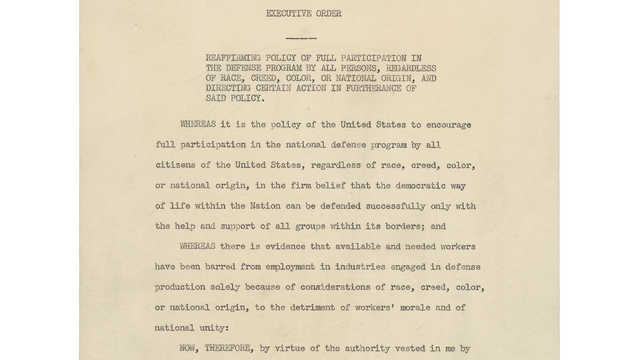 Executive Order 8802