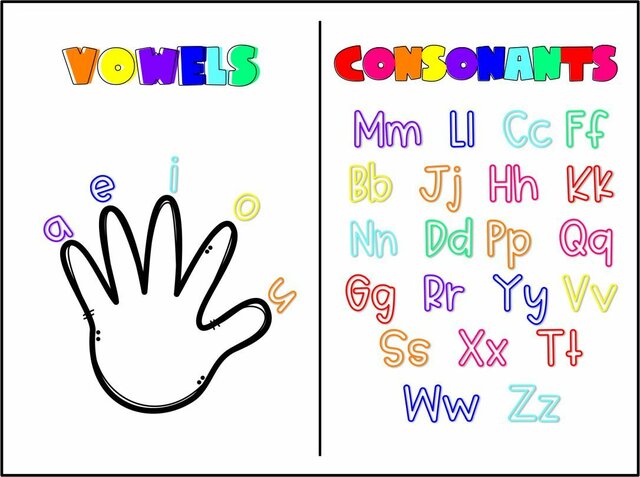 Vowels and consonants