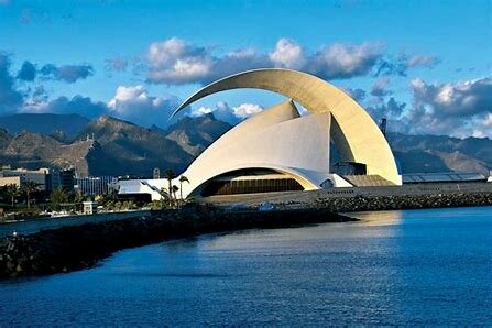 Construcción del auditorio de Tenerife