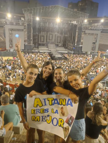 Segon concert. (de n'AITANA)