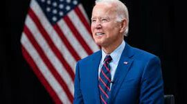 Timeline: Infografía tipo línea de tiempo de Joe Biden